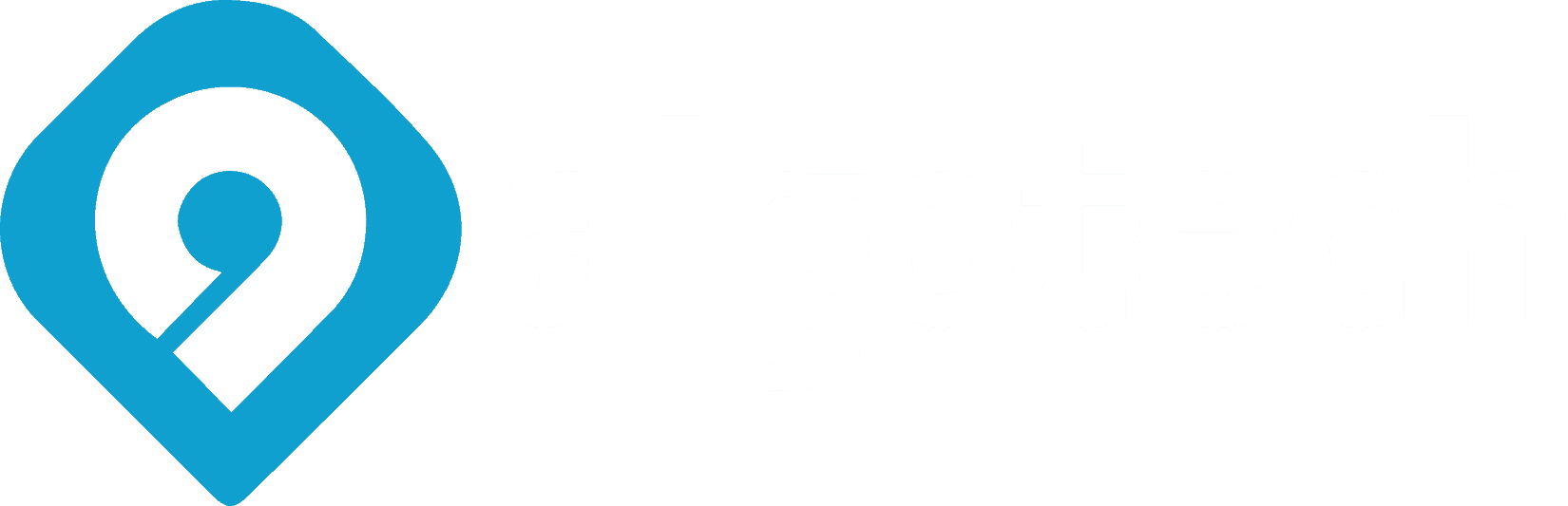 Algotech logo - white